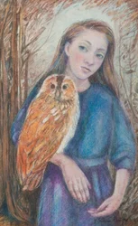 Girl with Owl, 2012